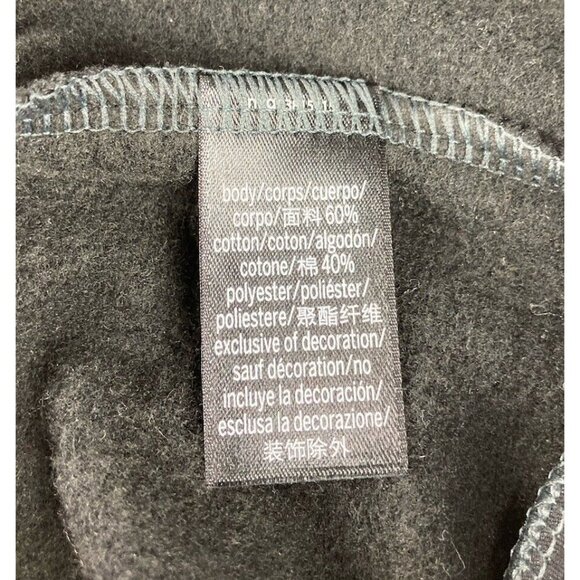 *Victoria Sport Sweatshirt Womens Size M Gray Black Colorblock Casual Athleisure - Picture 6 of 7